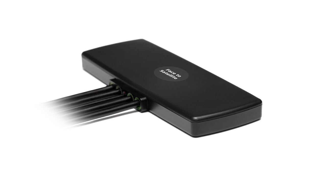 2J4A50PCFa 4G/LTE, GNSS, Wi-Fi, ISM Klebehalterung Antenne 5-in-1 IP67/IP69K