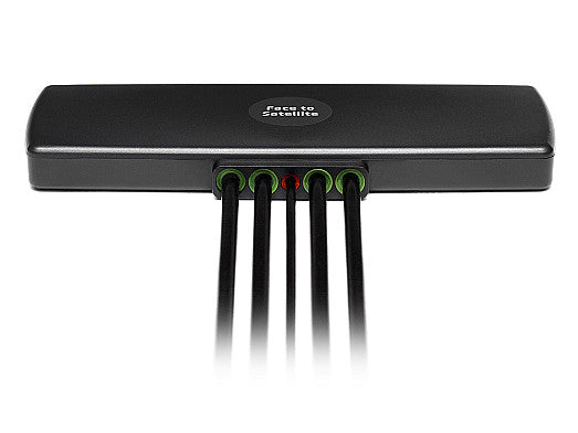 2J4A86PGFa 5G, GNSS, Wi-Fi, ISM adhesive mount Antenna 5-in-1 SMA-M 300cm