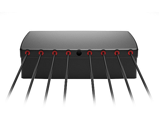 2J4H85Me 5G, Wi-Fi 6E/7, ISM magnetic mount Antenna 8-in-1 SMA-M/RPSMA-M 300cm