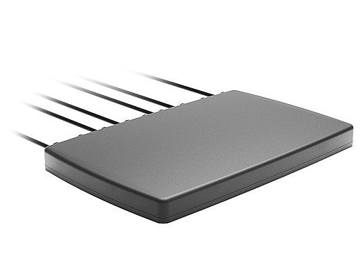 2J4H85Pf 5G, Wi-Fi 6E/7, ISM adhesive mount Antenna 6-in-1 SMA-M/RPSMA-M 300cm IP69