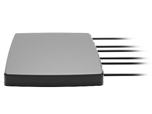 2J4H85Pf 5G, Wi-Fi 6E/7, ISM adhesive mount Antenna 6-in-1 SMA-M/RPSMA-M 300cm IP69