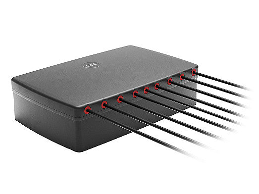 2J4H86MGFf 5G, GNSS, Wi-Fi 6E/7, ISM magnetic mount Antenna 9-in-1 SMA-M/RPSMA-M 300cm IP67/IP69