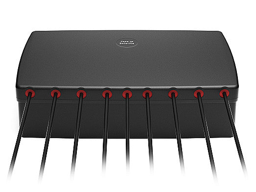 2J4H86MGFf 5G, GNSS, Wi-Fi 6E/7, ISM magnetic mount Antenna 9-in-1 SMA-M/RPSMA-M 300cm IP67/IP69