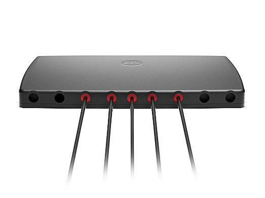 2J4H86PGFa 5G, GNSS, Wi-Fi 6E/7, ISM adhesive mount Antenna 5-in-1 SMA-M/RPSMA-M 300cm