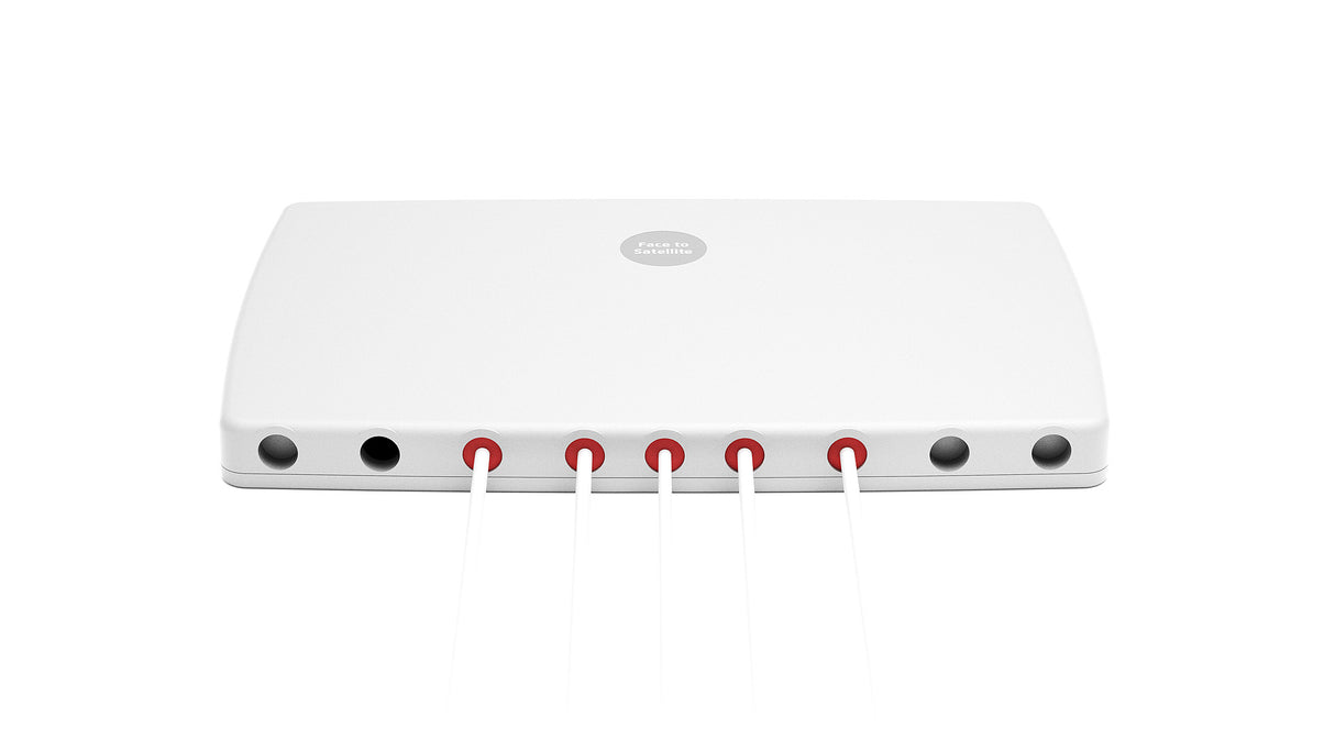 2J4H86PGFa 5G, GNSS, Wi-Fi 6E/7, ISM Klebehalterung Antenne 5-in-1 SMA-M/RPSMA-M 300cm