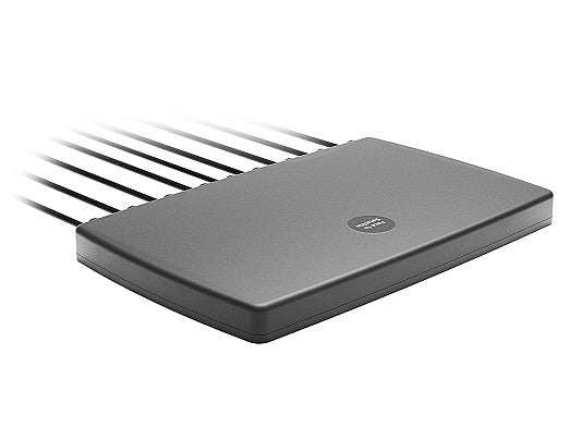 2J4H86PGFf 5G, GNSS, Wi-Fi 6E/7, ISM adhesive mount Antenna 9-in-1 SMA-M/RPSMA-M 300cm IP69