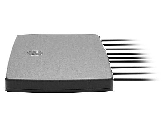 2J4H86PGFf 5G, GNSS, Wi-Fi 6E/7, ISM adhesive mount Antenna 9-in-1 SMA-M/RPSMA-M 300cm IP69