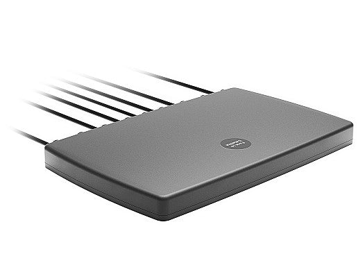 2J4H86PGFh 5G, GNSS, Wi-Fi 6E/7, ISM adhesive mount Antenna 7-in-1 SMA-M/RPSMA-M 300cm