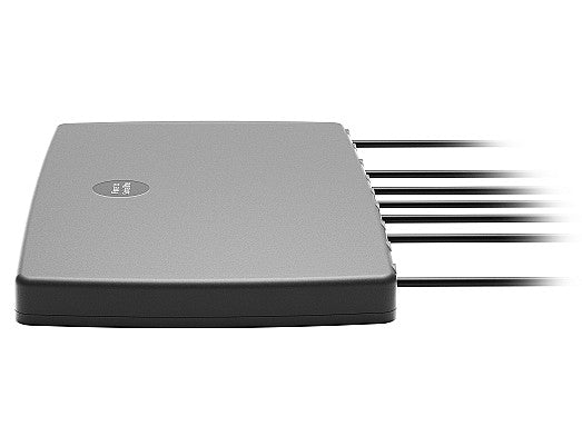 2J4H86PGFh 5G, GNSS, Wi-Fi 6E/7, ISM adhesive mount Antenna 7-in-1 SMA-M/RPSMA-M 300cm