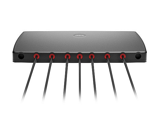 2J4H86PGFl 5G, GNSS, Wi-Fi 6E/7, ISM adhesive mount Antenna 7-in-1 SMA-M/RPSMA-M 300cm