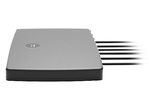 2J4H86PGFm 5G, GNSS, Wi-Fi 6E/7, ISM adhesive mount Antenna 6-in-1 SMA-M/RPSMA-M 300cm