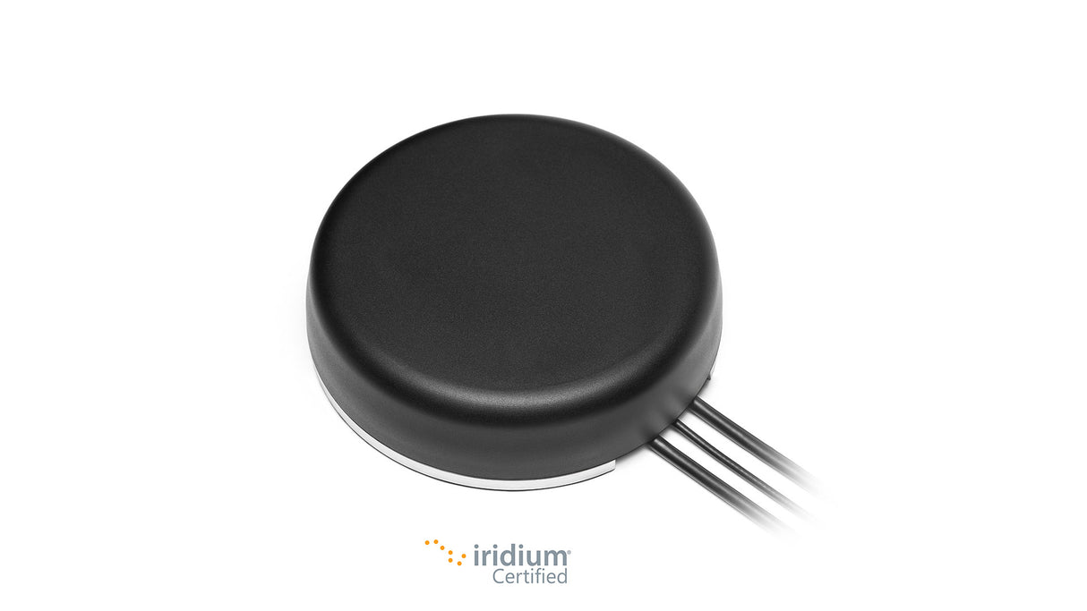 2J6552MGF Mobilfunk, GNSS, Iridium Magnetfußantenne 3-in-1 SMA-M 300cm