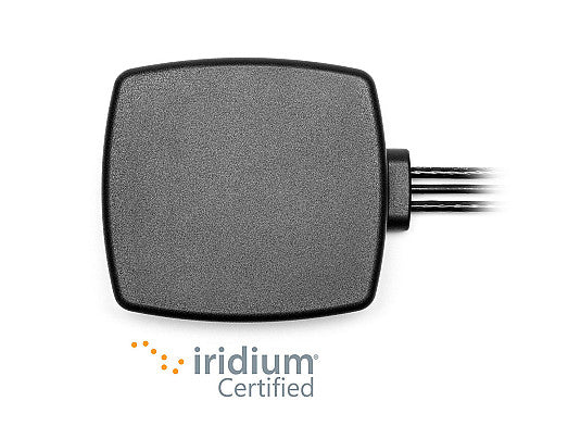 2J6975MPGF 5G, GNSS, Iridium magnetic/adhesive mount Antenna 3-in-1 SMA-M 300cm IP67/IP69