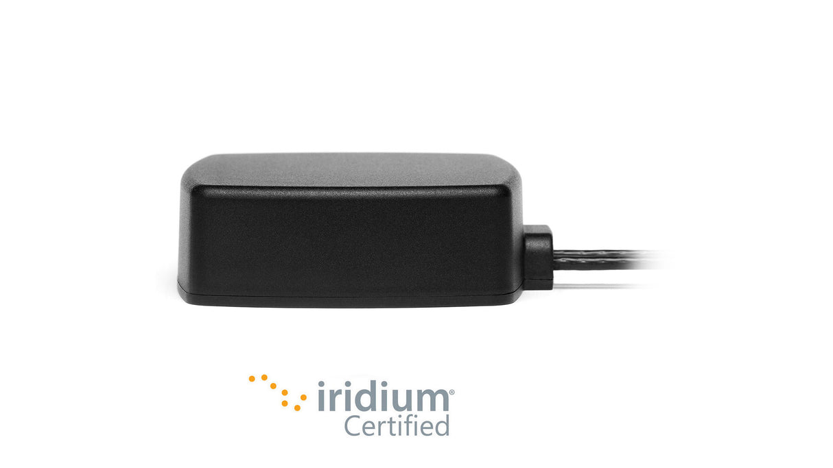 2J6975MPGF 5G, GNSS, Iridium magnetic/adhesive mount Antenna 3-in-1 SMA-M 300cm IP67/IP69