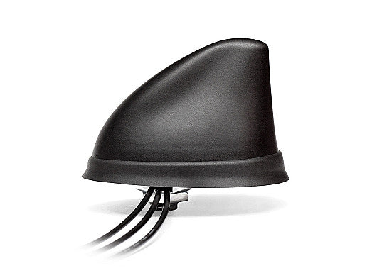 2J8750BGF 4G/LTE, GNSS, Wi-Fi, ISM screw mount Antenna Shark Fin 3-in-1 SMA-M 300cm