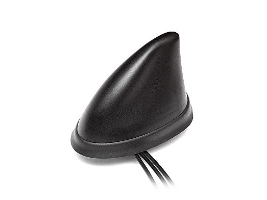 2J8750BGF 4G/LTE, GNSS, Wi-Fi, ISM screw mount Antenna Shark Fin 3-in-1 SMA-M 300cm