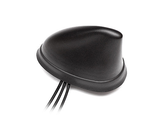 2J8750BGF 4G/LTE, GNSS, Wi-Fi, ISM screw mount Antenna Shark Fin 3-in-1 SMA-M 300cm