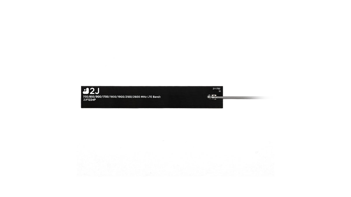 2JF1224P 4G/LTE Klebehalterung flexible interne Antenne U.FL 15cm