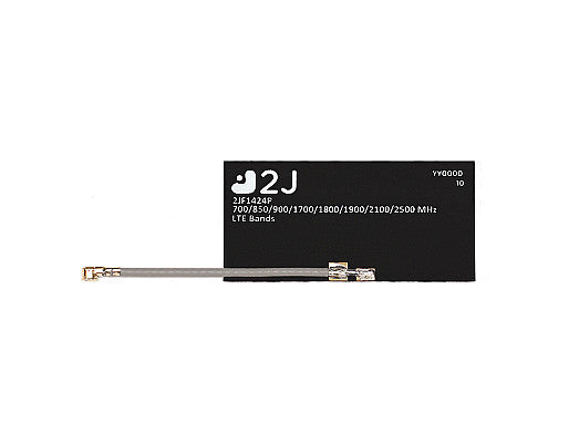 2JF1424P 4G/LTE adhesive mount flexible internal Antenna U.FL 3.8cm