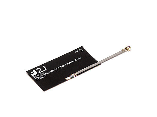 2JF1424Pa 4G/LTE adhesive mount flexible internal Antenna U.FL 38cm