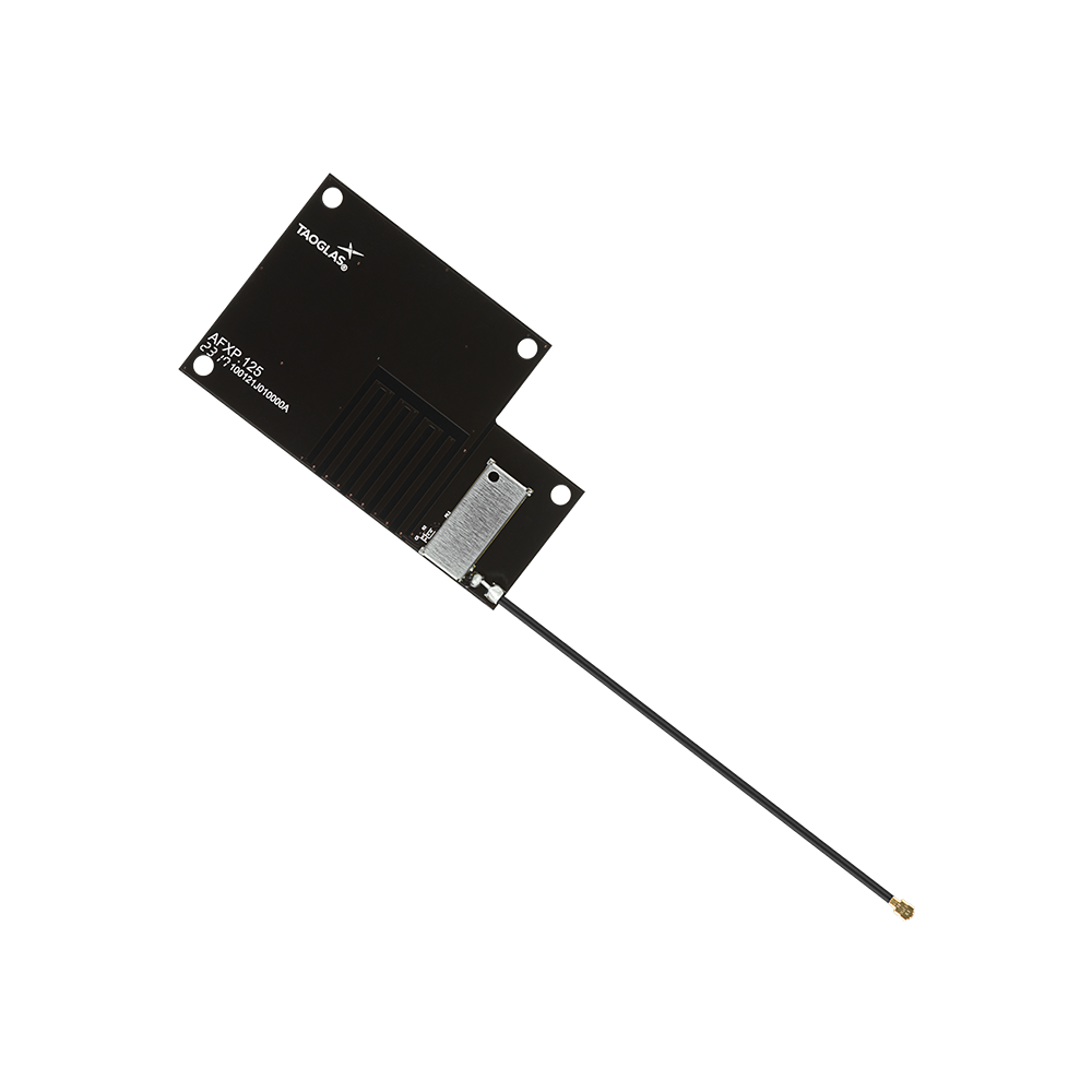 AFXP.125.07.0095A Antenne GNSS Flex PCB Klebeantenne I-PEX MHF I 9.5cm für Telematik & E-Mobilität, Flottenmanagement & Asset Tracking, Navigation & Handgeräte