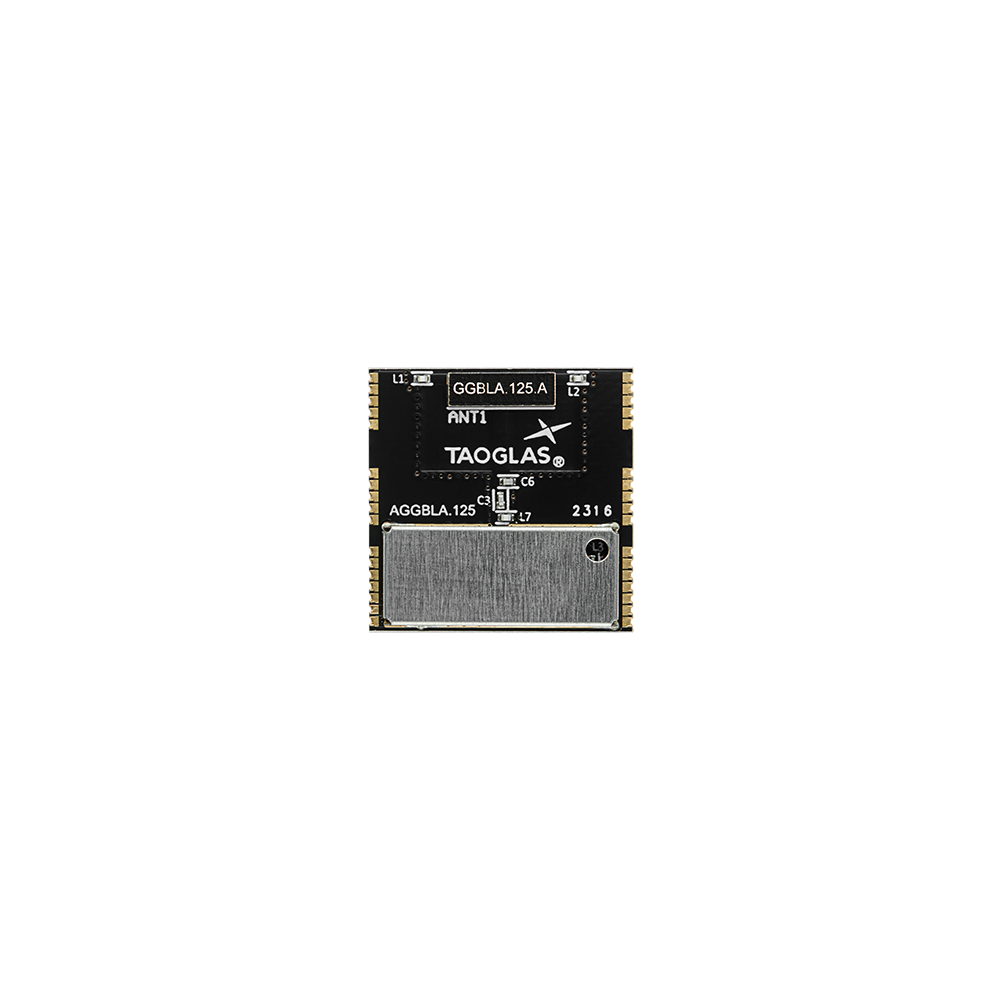 AGGBLA.125.A Antenne Aktiv GNSS Eingebettete SMD/SMT Montage für E-Mobilität, Präzisionslandwirtschaft, Autonome Fahrzeuge, UAVs und Robotik