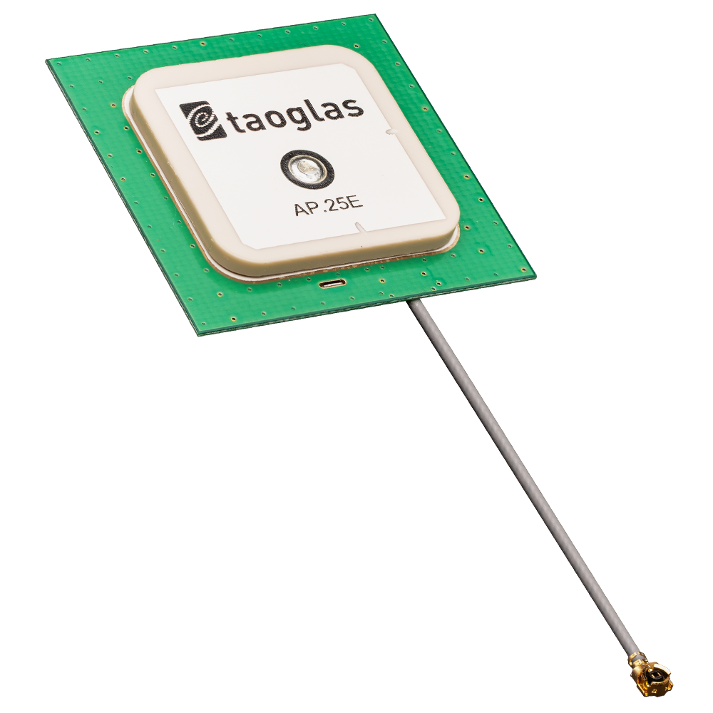 AP.25E.07.0054A Antenne Low-Profile GNSS eingebettetes Patch I-PEX MHF I (U.FL) 5.4cm für RTK-Empfänger