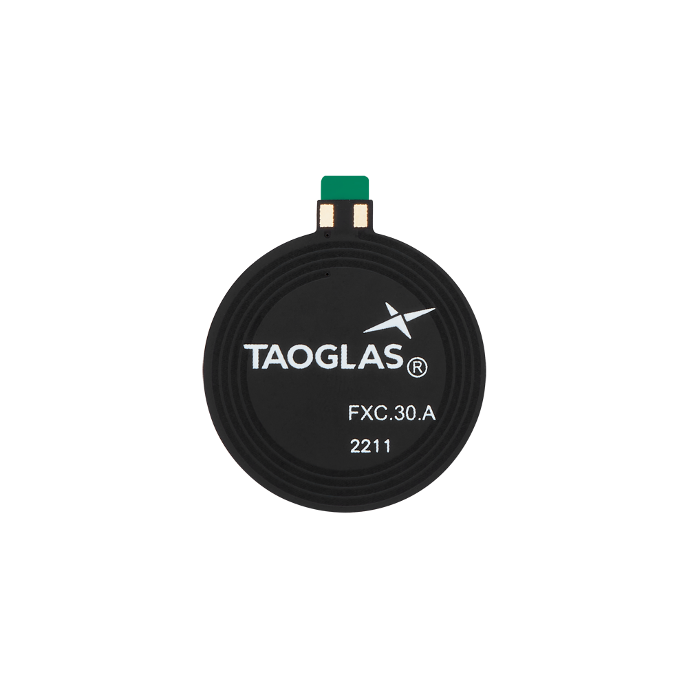FXC.30.A.DG NFC-Antenne Low-Profile flexible Klebeantenne eingebettet für mobile Geräte, Wearable Smart Devices, Zahlungsterminals, Zugangskontrolle