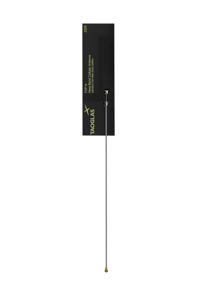 FXP14.24.0100B Antenne Breitband 5G, 4G/LTE flex PCB Klebeantenne MHF4 10cm