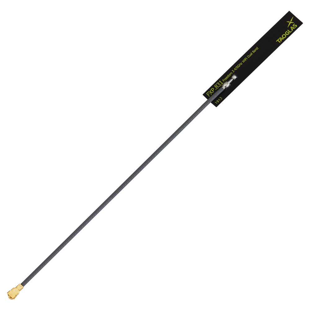 FXP831.07.0100C Antenne Dual-Band W-lan 6E/7, ISM Flex PCB Klebeflex Freedom I-PEX MHF I 10cm