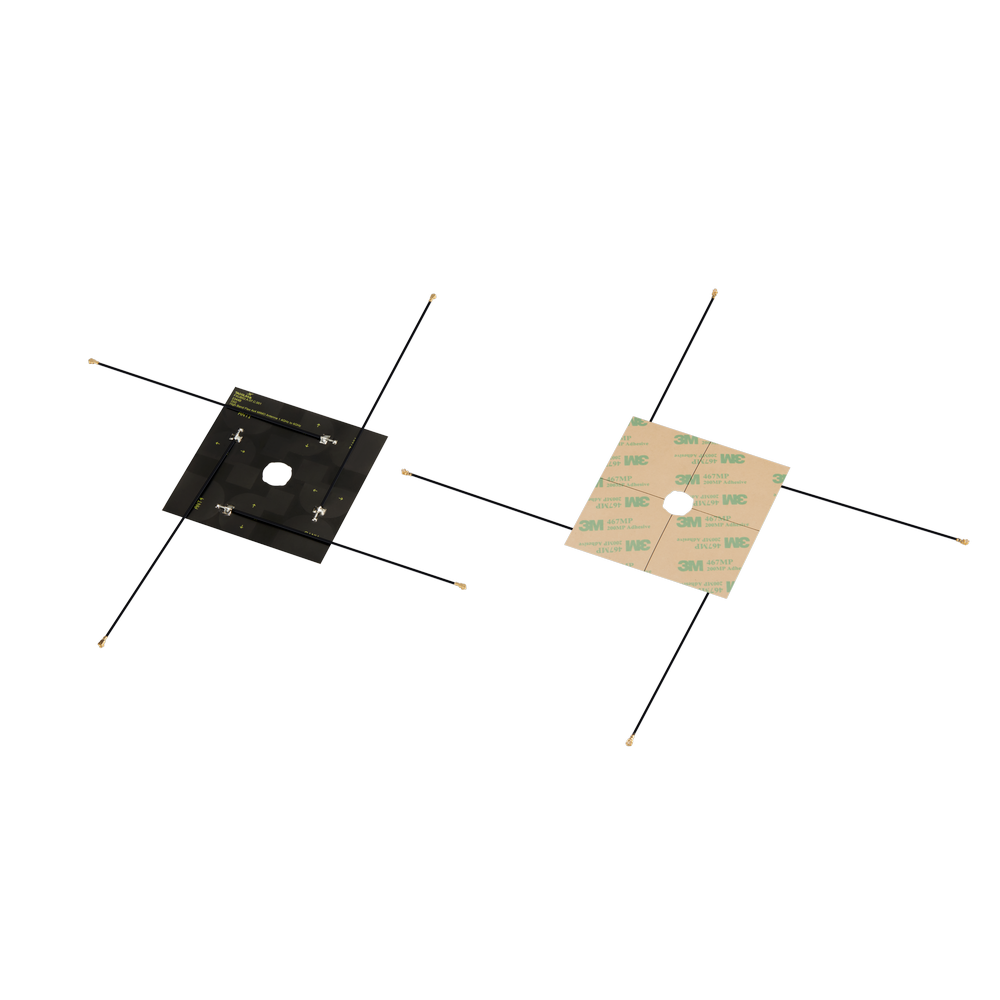 FXUB52.A.07.C.001 Antenne Low-Profile 4x4 MIMO 5G, W-lan 6E/7, ISM, GNSS flexibles PCB selbstklebend für Gesundheits- und Medizinprodukte, industrielle IoT-Anwendungen, Smart Home und Elektronik, Smart City Asset- und Sensorüberwachung