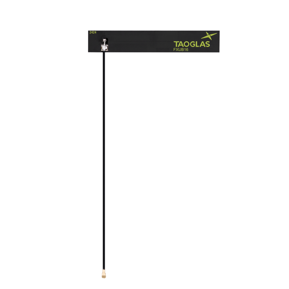 FXUB16.07.0150AQ Antenne Router Breitband 5G, 4G/LTE, Cat-M, NB-IoT, W-lan, ISM flexibles PCB Maximus I-PEX MHF1 15cm für Gateways, Router, private LTE-Netzwerke, In-Building-Konnektivität und Sicherheitssysteme