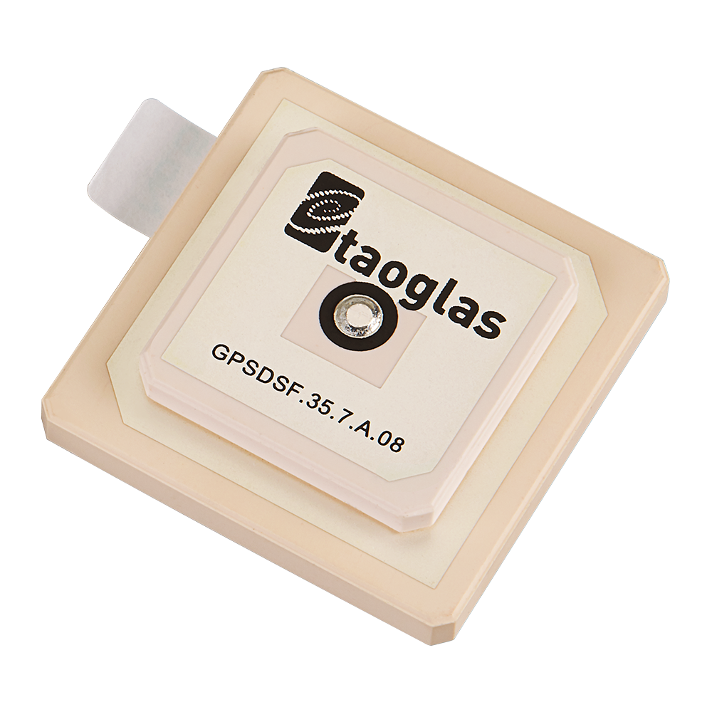 GPSDSF.35.7.A.08 Antenne Flachprofil GNSS, SDARS eingebettete gestapelte Patch 2-in-1 für OEM Sharkfin Fahrzeugantennen, LKW-Montagesysteme