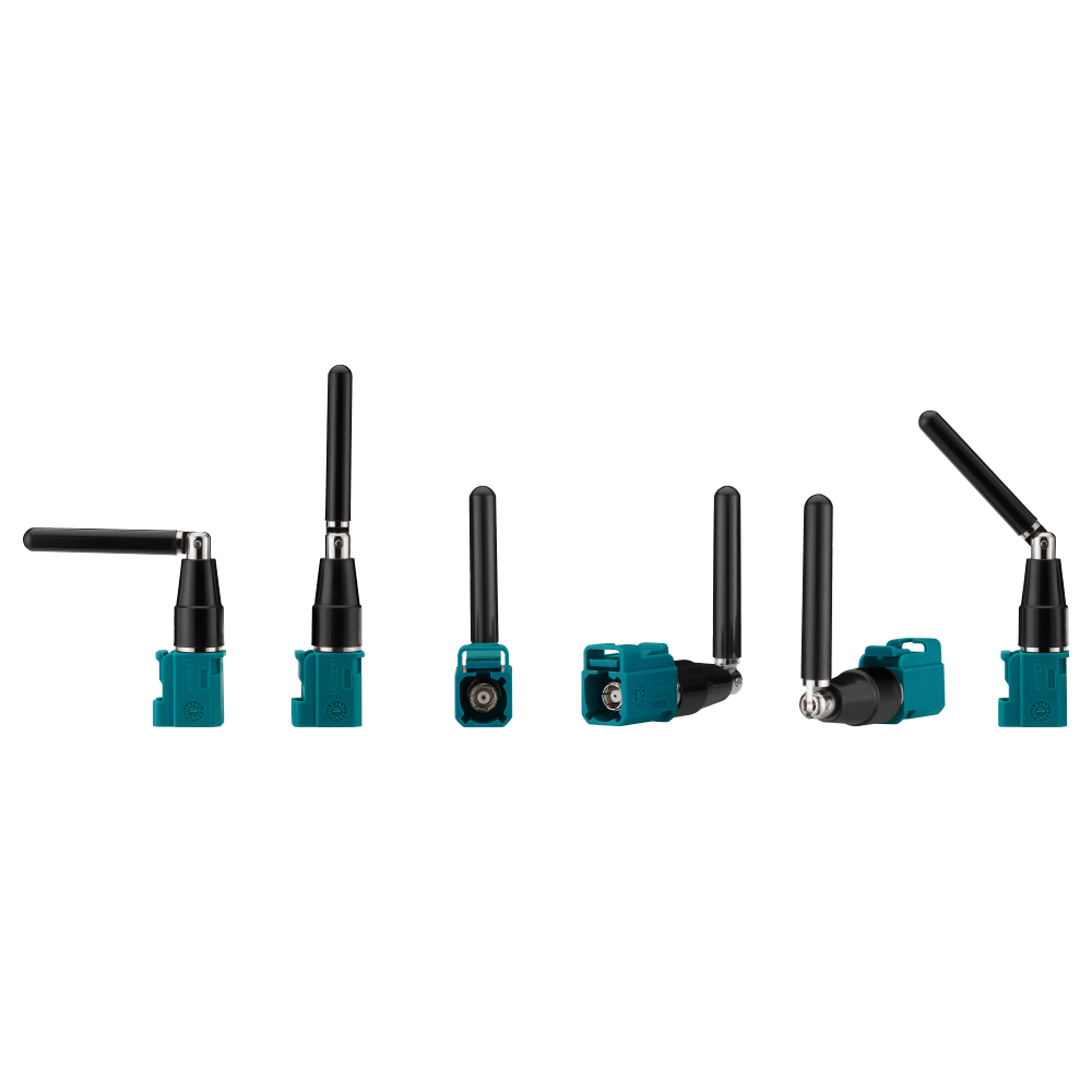 GW.05.0ZZ23 Antenna External Router Dual-Band Wi-Fi 6E/7, Bluetooth terminal mount monopole FAKRA Code Z