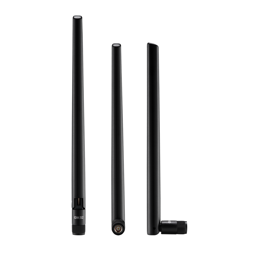 GW.52.A153 Antenne Außen W-lan 6E/7, ISM Terminal Langer Dipol RPSMA-M IP67