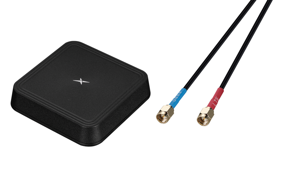 MA585.A.001 Externe Antenne MIMO 5G, 4G/LTE, GNSS Dauerhafte Montage Puck Comet IP67 für Telematik, Transport und Flottenmanagement, Gateways und Router, Digital Signage, Smart Kioske und Point-of-Sale-Terminals