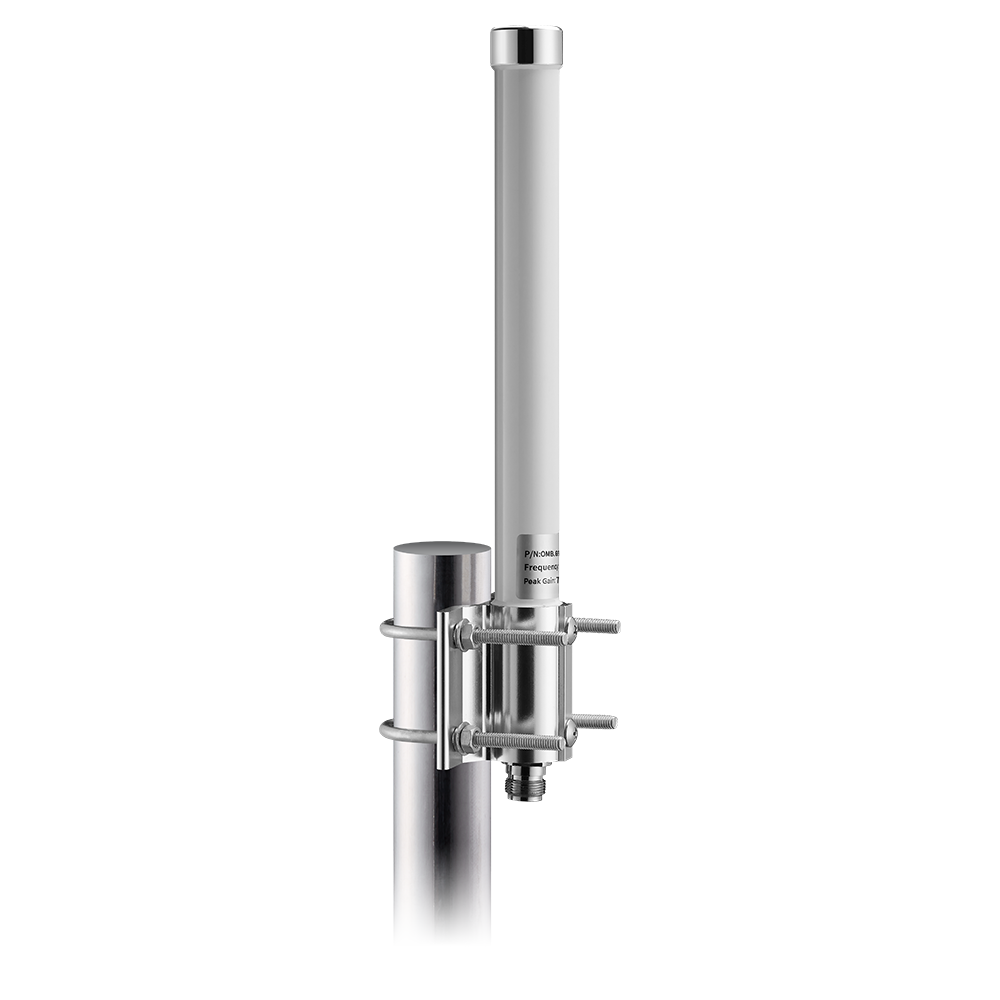 OMB.6960.B07F21 Antenne Außenbereich Breitband 5G, 4G/LTE, W-lan 6E/7 Wand-/Mastenmontage Barracuda N-Typ Buchse IP67 für Fernüberwachung, Sicherheit, öffentliche Sicherheit, Anwendungen im nicht-terrestrischen Netzwerk