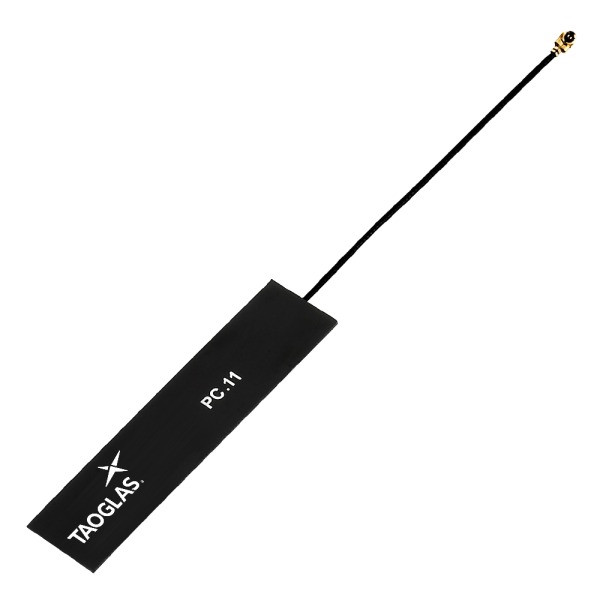 PC11.07.0100A Antenne Flachprofil W-lan, Bluetooth, ISM Klebe-PCB TheStripe I-PEX MHF I 10cm
