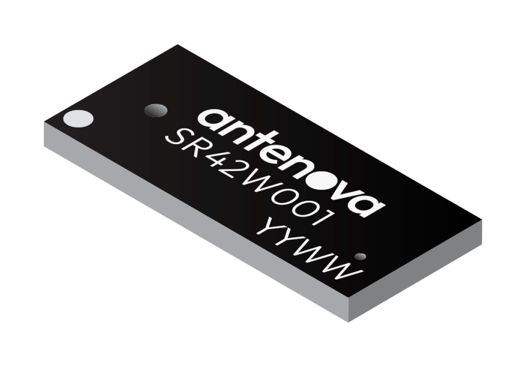 SR42W001 Mutica Dual-Band Wi-Fi Chip Antenna