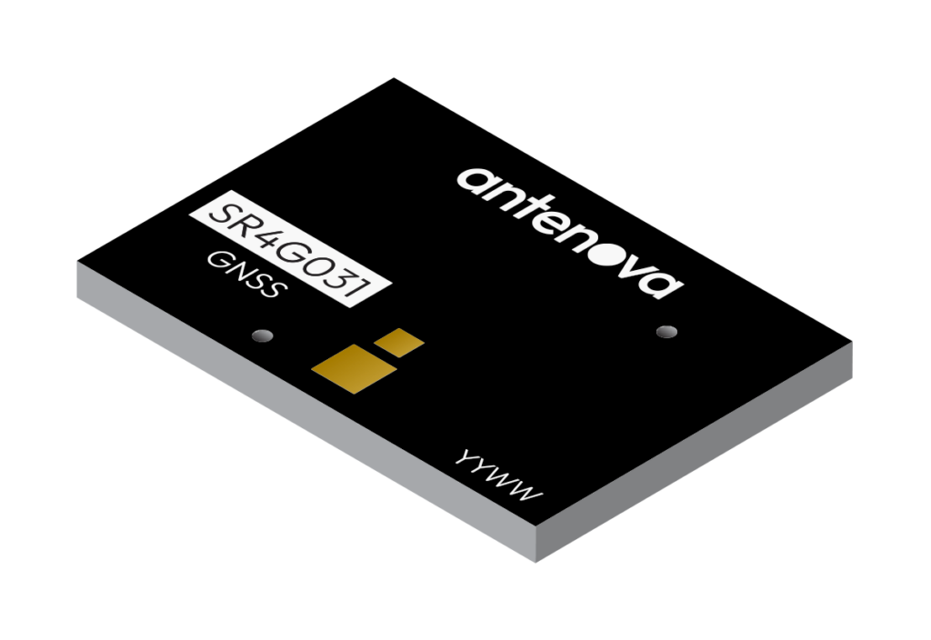 SR4G031 Robusta 1559–1609 MHz GNSS/GPS Antenna with IPEX Cable