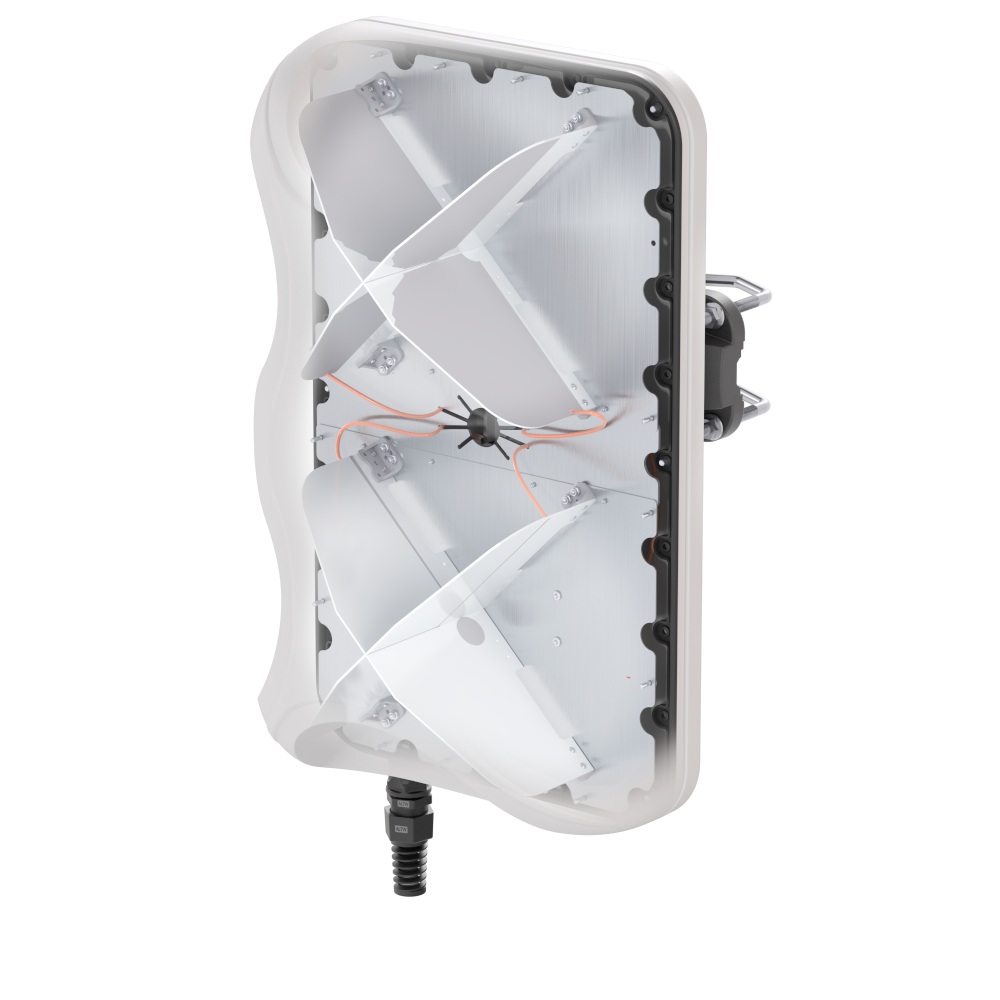 THDR50 Antenne Außen Hochgewinn 5G, 4G/LTE Richtstrahl Wand-/Mastenmontage Thunder IP67 für Fern- und Hybridarbeitsumgebungen, Niederlassungen und Einzelhandelsstandorte, Industrie- und robuste Umgebungen, Anwendungen mit hoher Bandbreite
