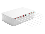 2J4H85Me 5G, Wi-Fi 6E/7, ISM magnetic mount Antenna 8-in-1 SMA-M/RPSMA-M 300cm