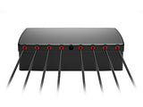 2J4H85Me 5G, Wi-Fi 6E/7, ISM magnetic mount Antenna 8-in-1 SMA-M/RPSMA-M 300cm