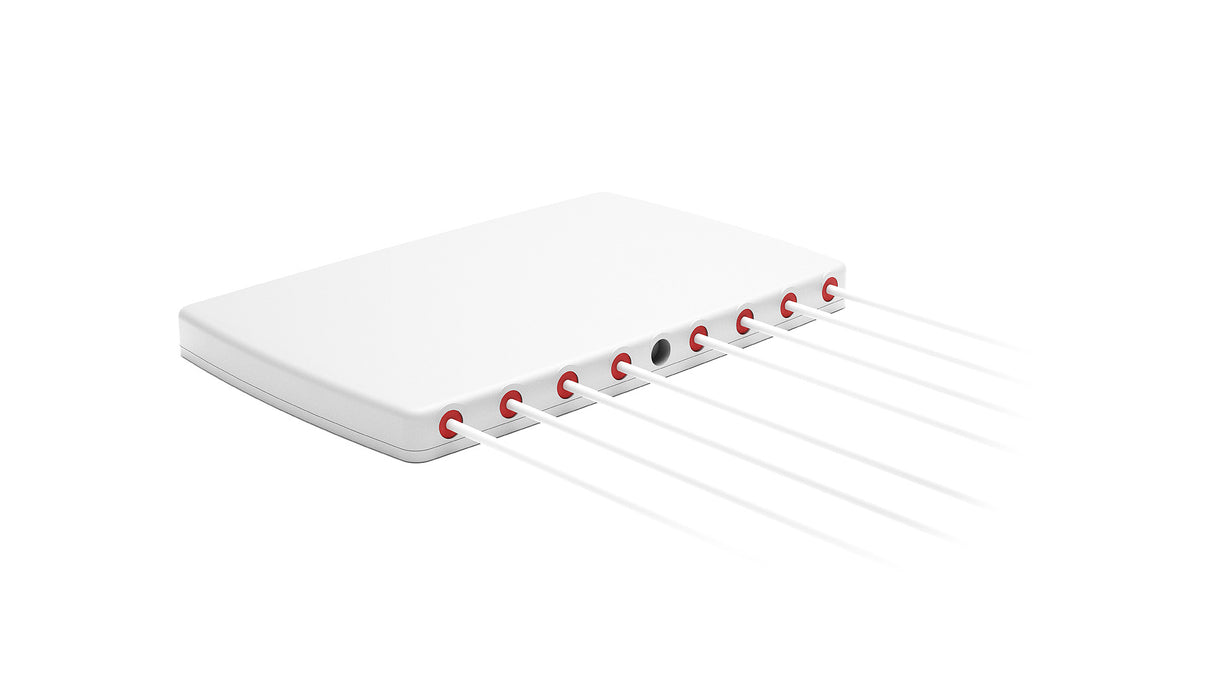 2J4H85Pe 5G, Wi-Fi 6E/7, ISM Klebehalterung Antenne 8-in-1 SMA-M/RPSMA-M 300cm