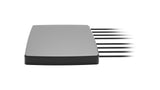2J4H85Pe 5G, Wi-Fi 6E/7, ISM Klebehalterung Antenne 8-in-1 SMA-M/RPSMA-M 300cm