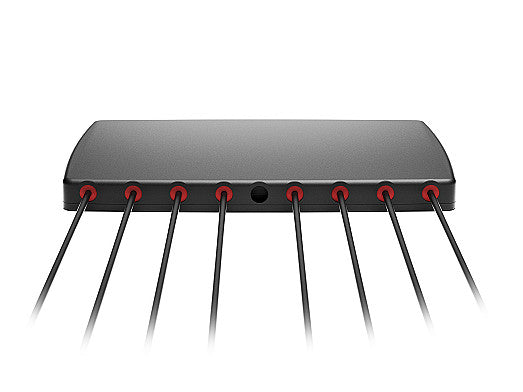 2J4H85Pe 5G, Wi-Fi 6E/7, ISM adhesive mount Antenna 8-in-1 SMA-M/RPSMA-M 300cm