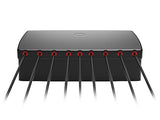 2J4H86MGFf 5G, GNSS, Wi-Fi 6E/7, ISM magnetic mount Antenna 9-in-1 SMA-M/RPSMA-M 300cm IP67/IP69