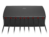 2J4H86MGFf 5G, GNSS, Wi-Fi 6E/7, ISM magnetic mount Antenna 9-in-1 SMA-M/RPSMA-M 300cm IP67/IP69