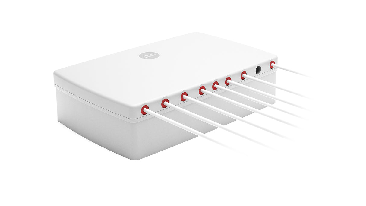 2J4H86MGFg 5G, GNSS, Wi-Fi 6E/7, ISM Magnetische Montageantenne 8-in-1 SMA-M/RPSMA-M 300cm