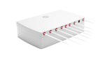 2J4H86MGFg 5G, GNSS, Wi-Fi 6E/7, ISM Magnetische Montageantenne 8-in-1 SMA-M/RPSMA-M 300cm